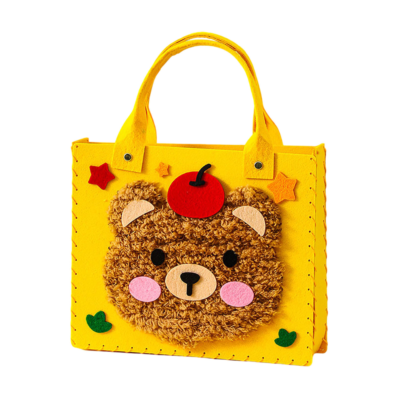 thumbnail image 2 of DIY Bordado Muñeca Set Caricatura Animal Costura Artesanía Kit Bolso Material Pack Obtener Un lindo bolso hecho a mano, 2 of 2